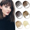 DILUSILK Bangs Hair Clip in Fringe Bangs Remy Real Human