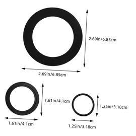 Gatuida 6pcs Pool Plunger Valves Washer Replacement Parts Materials Pool Washer Accessories