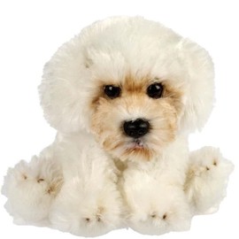 Maltese Doodle Cuddly Toy Dog White Plush Toy Cuddly Dog Indy
