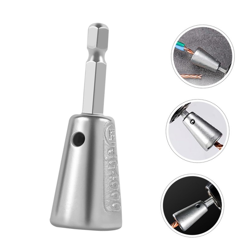 OSALADI 6pcs Wire Twisting Tool Quick Connectors for Electric Drill