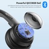 LEVN Bluetooth Headset, Wireless Headset with Microphone & Mute Button,