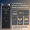 Digital Voice Recorder with APP for AI Voice-to-Text Transcription, GPT-4o