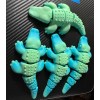 [ LOT OF 3 ] ~7" Toy Crocodile Fidget Kids