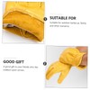 jojofuny 1pair Outdoor Heat Insulation Bbq Gloves for Grilling Warm