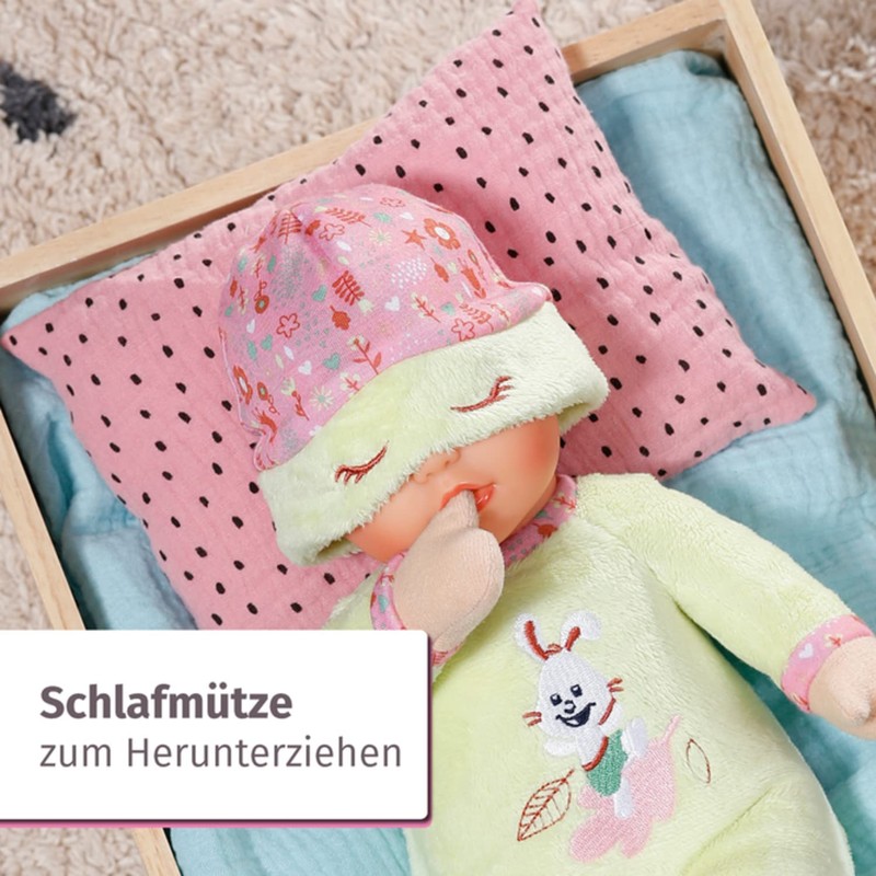 Zapf Creation 832271 BABY Born Sleepy for Babies Green 30