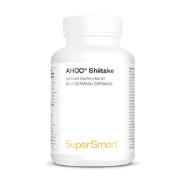 Shiitake (AHCC) - Strengthens the Immune System - Shiitake Mycelium Extract (Lentinus edodes) - Gluten Free - Vegan - GMO Free - Supersmart