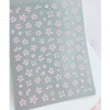 2 types of all four stickers (cherry blossom), pink, 1 set, nail sticker pink / 올포스티커 2종 (벚꽃), 핑크, 1세트, 네일스티커 핑크