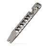 PioneerEDC Titanium Pry Bar, EDC Pry bar Multitool with Bottle