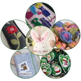 Mbsomnus Felt Sold by the Metre 3 mm x 30 cm x 300 cm Felt Mats for Cutting Red Craft Felt Underlay Polyester Felt for Crafts Felt Fabric Sold by the Metre Felt Panels for DIY Patchwork Sewing