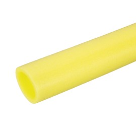 PATIKIL Pipe Insulation Foam Tube, Pool Noodles Foam Tubing Covers 2-3/8" (60mm) ID x 3.3FT x 3-1/8" OD for Swimming Pool Handle Heat Preservation Protective Sleeve, Yellow