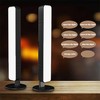 Baiyanor USB Voice Control Table Lamp Without WiFi, Sound Activated