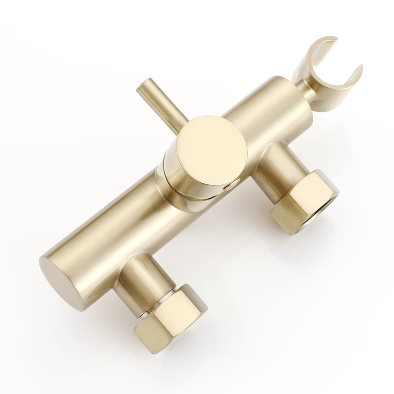 Gaosin Brushed Gold Handheld Bidet Sprayer Warm Water Bidet Hand