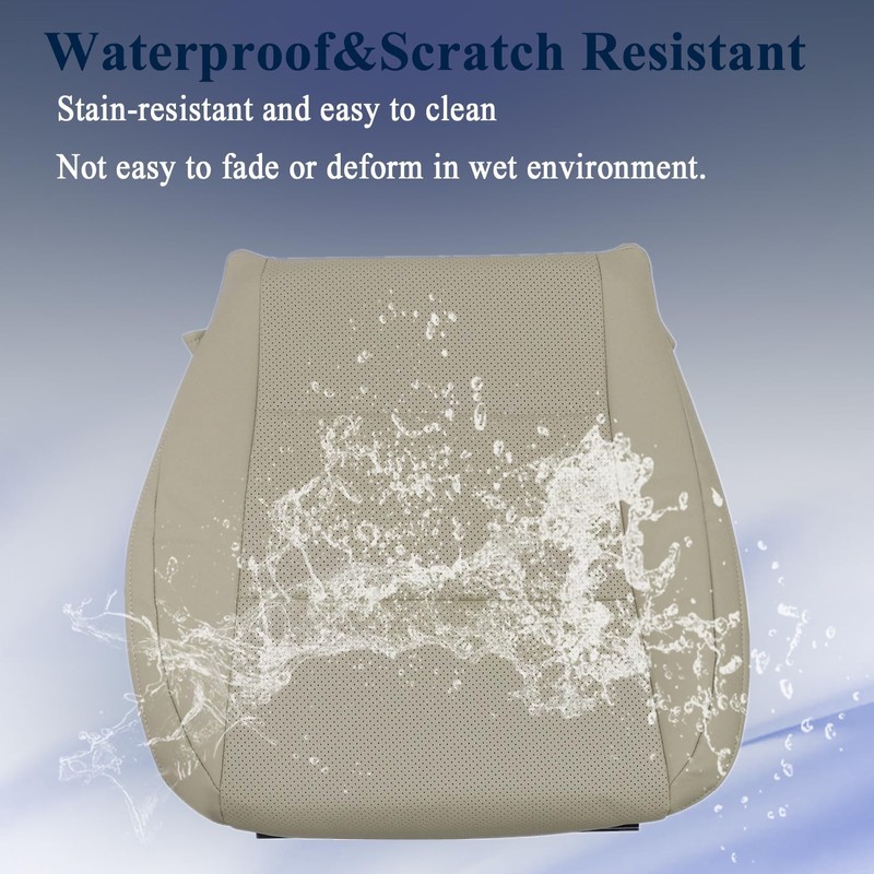 NLQR Front Driver and Passenger Side Bottom Replacement Seat Covers