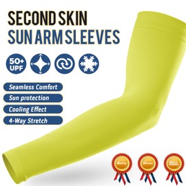 Arm Sleeves Men UV Protection, Cooling Sun Sleeves,Perfect for Gardening with Thumb Holes