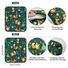 FREEBLOSS 2Pcs Fox Pattern Pot Holders for Kitchen Cotton Potholder