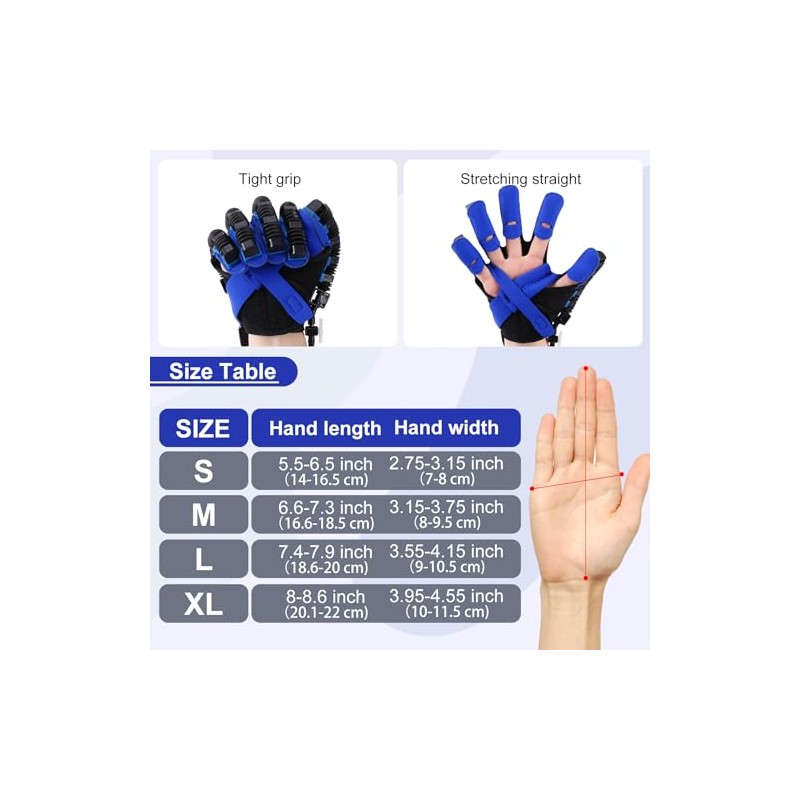 Rehability Robot Gloves Hemiplegia Hand Stroke Recovery Equipment, Hand Dysfunction