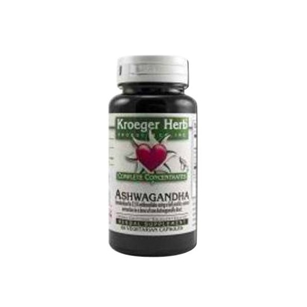 Kroeger Herb Complete Concentrate, Ashwagandha, 60 Count