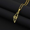 ZCloud Goods Gold-Plated 'Bring Them Home Now' Necklace: Israel Map