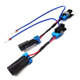 DEVMO 2PCS Compatible with Polaris RZR Turbo S XP4 1000 XP 2019-2021 Eyebrow Wiring Harness Fang Lights Accessory Light