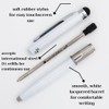 Monteverde Poquito Ballpoint Pen with Stylus Pearl White (MV10103)
