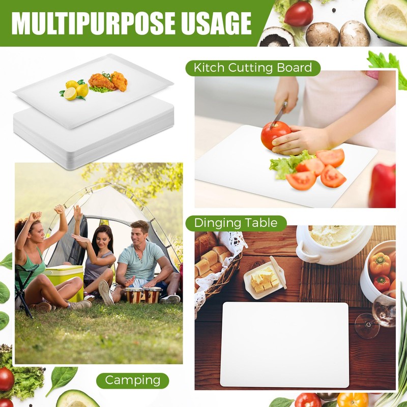 Hushee 120 Count Disposable Cutting Board Sheets 15 x 10.