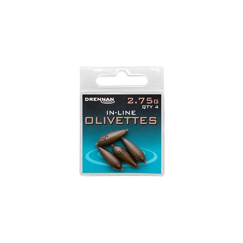 Drennan Inline Olivettes: 7.5g