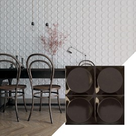 Ekena Millwork 11 7/8"W x 11 7/8"H Adonis EnduraWall Decorative 3D Wall Panel, Metallic Rust Mist (Covers 0.98 Sq. Ft.