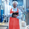 Disposable Aprons 28" x 46". Waterproof Plastic Bibs PE 1