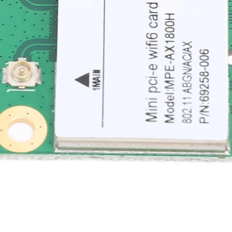 AX1800H RTL8852BE Dual Band WiFi 6 Bluetooth 5.2 Tiny PCIe
