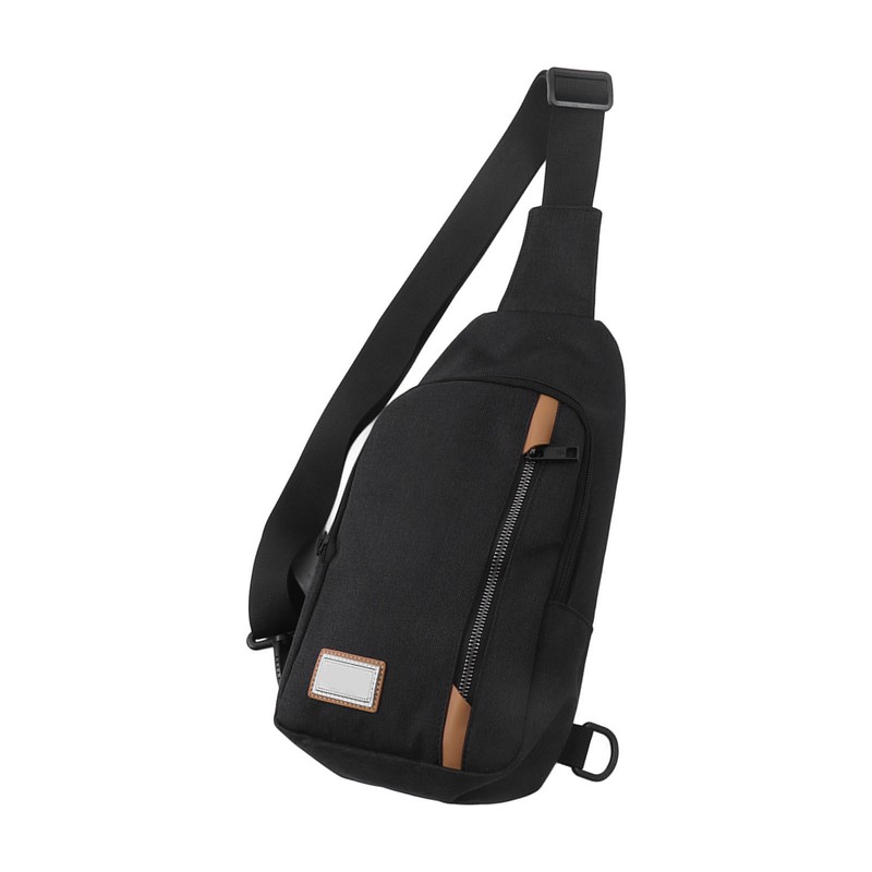 GOLDEN WOLF Chest Sling Bag Adjustable Shoulder Strap Waterproof Messenger