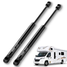 Vepagoo 20 inch Gas Struts 250Lb/1112N Prop Spring Shock Lift Supports for RV Bed Motorhome Camper Door Heavy Lid Tonneau Cover Compartment Door (Fits 235-265Lb Lid), Set of 2