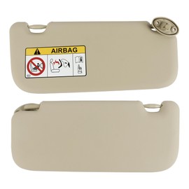 [2014-2022 Toyota Vios/Yaris/Yarisativ Sedan/Hatch] Driver Side Left Sun Visor - OEM 74320-BZC61-E0 w/UV & Glare Protection - Exact Fit