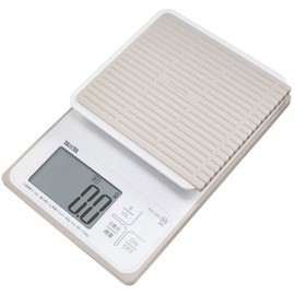 Tanita KW-320 WH Cooking Scale, Kitchen Scale, Cooking, Waterproof, Digital, 6.6 lbs (3 kg), Increments of 0.004 oz (0.1 g), Washable Kitchen Scale