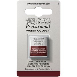 Winsor & Newton Professional Watercolor Half Pan 470 Perilene Violet 3102470