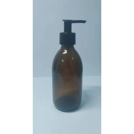 Meliars Botella  250 Ml Ambar Con Dosificador Negro R28 - 50pzs