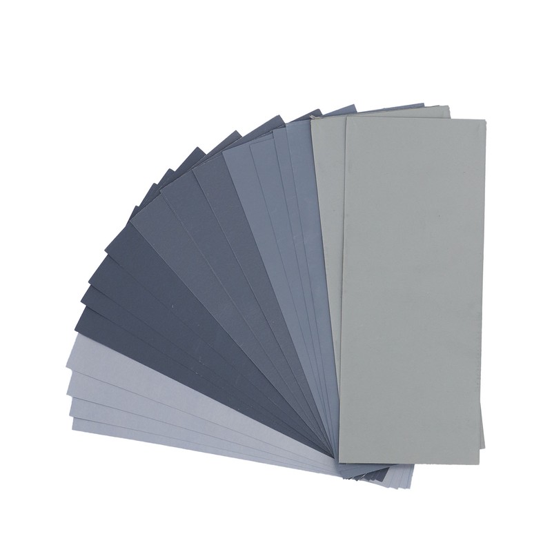 20Pcs Sand Paper Dry Wet Sandpaper 1000 to 7000 Grit