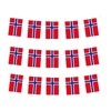 Norway Flag Norwegian Flag, Small String Norway Flags Mini Norwegian