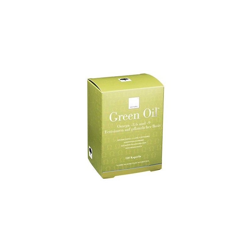 Green Oil Capsules Pack of 120 Capsules