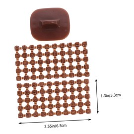 iplusmile 3pcs Mini Polymer Clay Letter Stamps Easy to Use Printed Stamps for Crafting DIY Projects and Pottery Fun Alphabet and Number Printing Molds for Adults