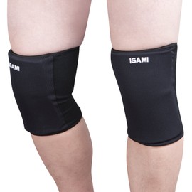 ISAMI A-L-120 Knee Cap Guard, Black, For Boys (XS)