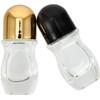 TEONEI Glass Empty Roller Bottles Containers,Essential Oil Roller Bottle,Empty Deodorant