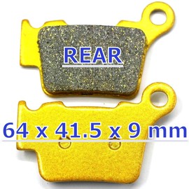 MC Brake Pads for KTM 125 150 2009-2024/ KTM 200 2004-2016/ KTM 250 SX XC EXC SX-F XC-F XCF-W XC-W 2004 2005 2006 2007 2008 2009 2010 11 12 13 14 15 16 17 18 19 20 21 22 23 24 Front Rear Brakes MC0106