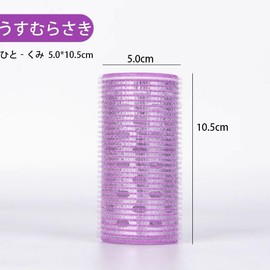 Bangs Curler, Simple Manual Curler, 2-Piece Set, Lazy Treasure, Fluffy, Fluffy, Simple, Thick, Korean Style, Super Large, Easy to Wind, Aluminum Core Heating, Fashion, Small Face Effect, Time Saving,