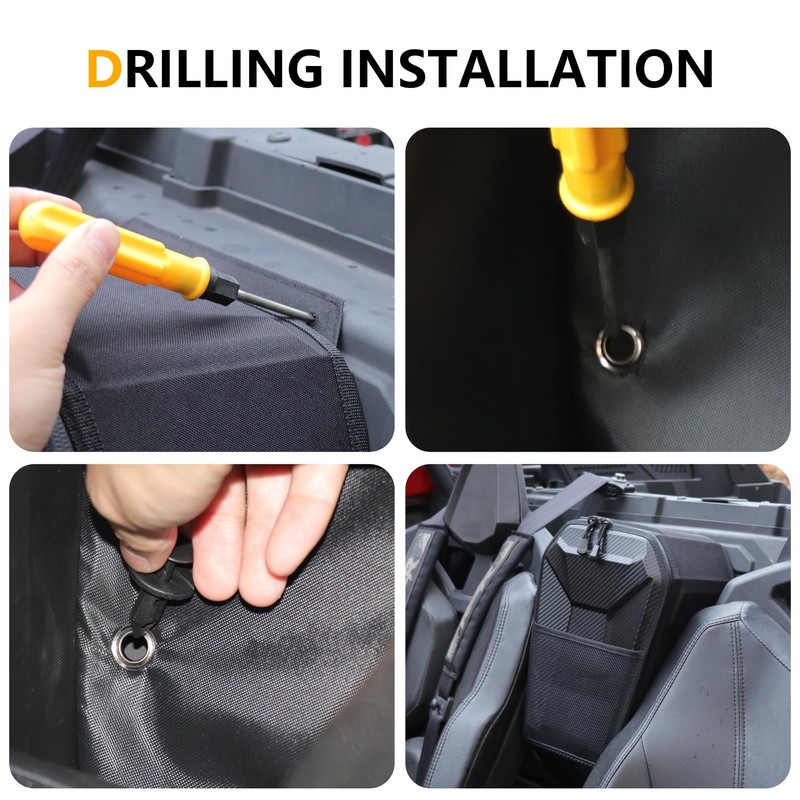 RERPRO UTV Cab Pack Center Seat Storage Bag Compatible with