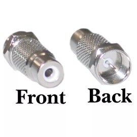 cable wholesale F-pin Male to RCA Female Adapter  30X3-03220