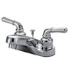 Kingston Brass KB251 Magellan Twin Lever Handle 4-Inch Centerset Lavatory