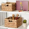 02 Pack Jumbo and Large, Storage Wicker Basket, Baskets for