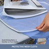 SheeChung 12.5"x32" Small Table Top Ironing Board Cover and Pad,Fits