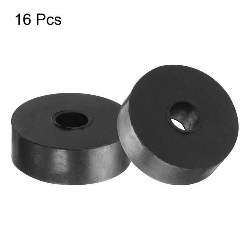 QUARKZMAN Pack of 16 Rubber Washers Rubber Spacer 30 mm