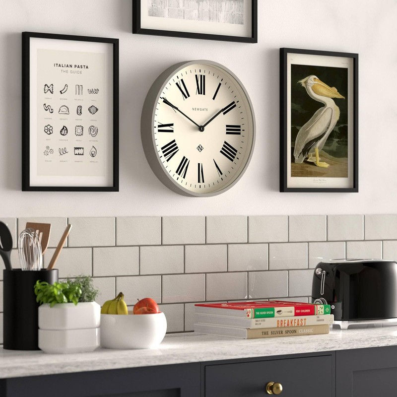 NEWGATE® Number Three Italian Wall Clock | Modern Round Clock